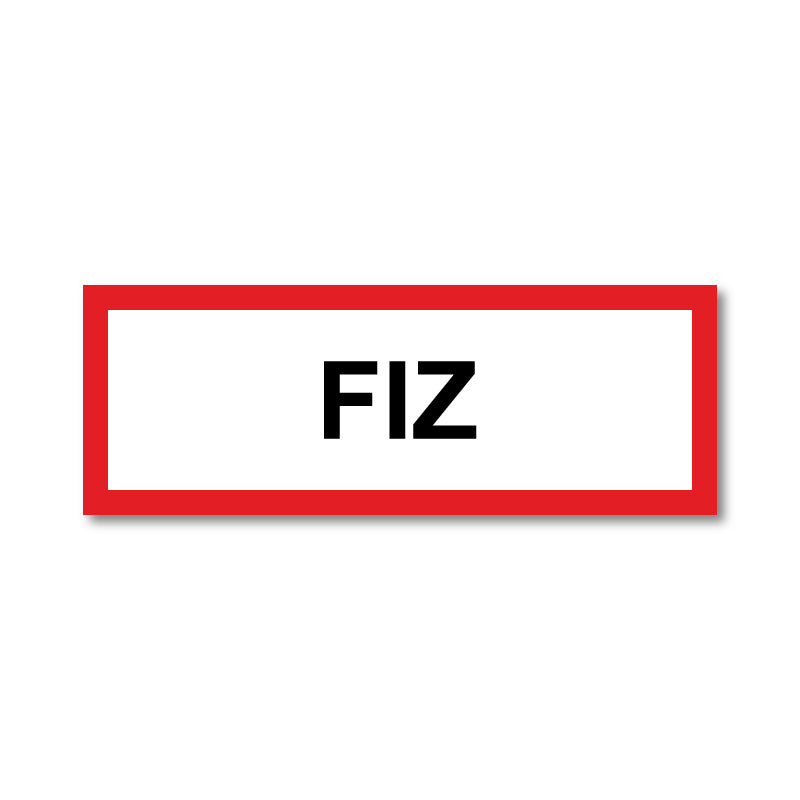Feuerwehrschild, FIZ