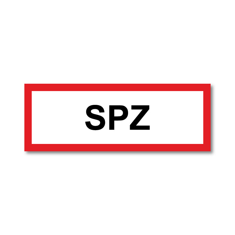 Feuerwehrschild, SPZ